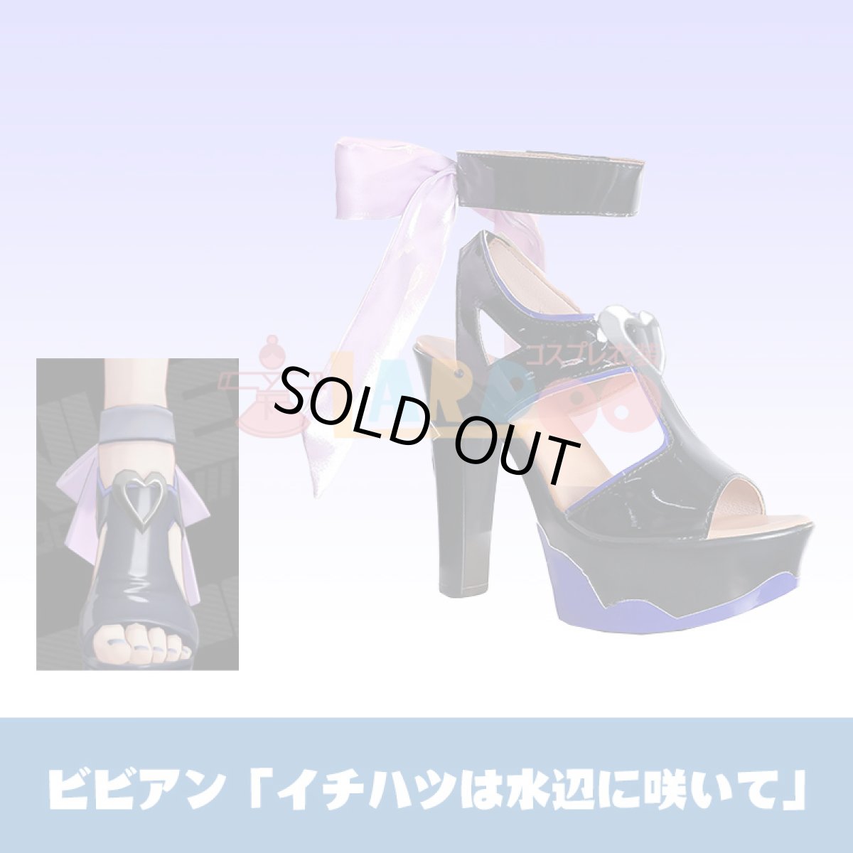 画像1: ゼンレスゾーンゼロ ゼンゼロ ZZZ ビビアン 「イチハツは水辺に咲いて」 水着 コスプレ靴 cosplay (1)