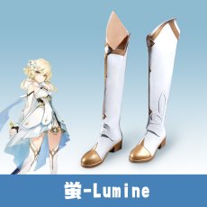 画像18: 【在庫あり】原神 Genshin 旅人蛍-Lumine コスプレ衣装 コスチューム cosplay (18)