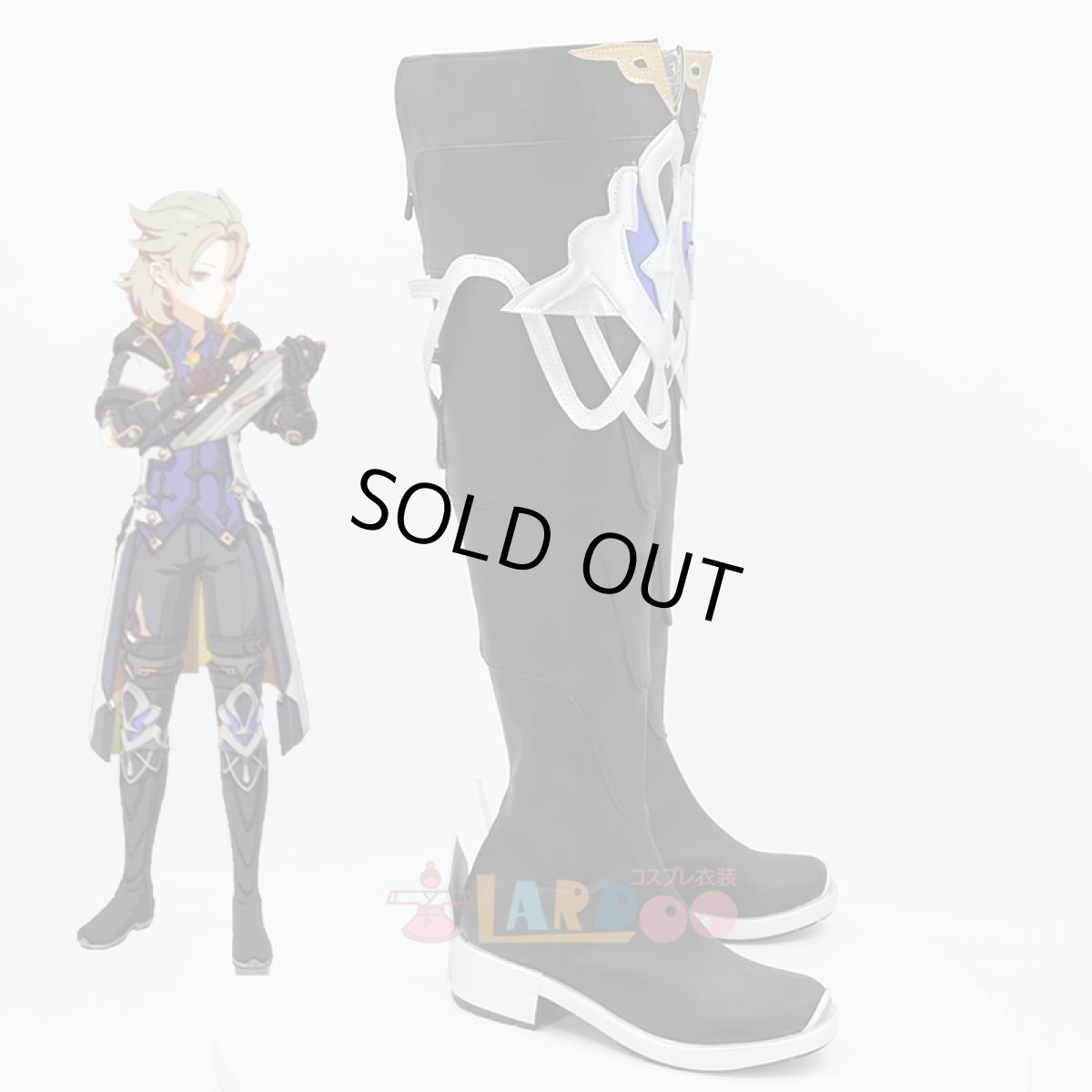 画像13: 【三分妄想1/3Delusion】原神 Genshin アルベド-Albedo コスプレ衣装/ブーツ コスチューム (13)