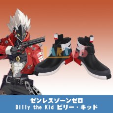 画像1: ゼンレスゾーンゼロ ゼンゼロ ZZZ ビリー・キッド コスプレ靴/コスプレブーツ cosplay (1)