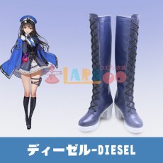 画像1: 勝利の女神：NIKKE ディーゼル-Diesel コスプレ靴/コスプレブーツ cosplay (1)