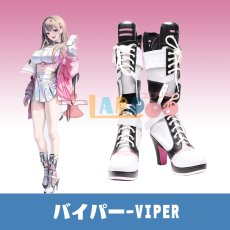 画像1: 勝利の女神：NIKKE バイパー-Viper コスプレ靴/コスプレブーツ cosplay (1)