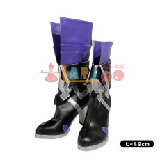 画像2: 崩壊：スターレイル ゼーレ-Seele コスプレ靴 ヒール9cmVer コスプレブーツ コスチューム cosplay (2)