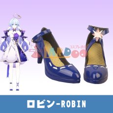 画像1: 崩壊スターレイル HonkaiStarRail ロビン-Robin コスプレ靴 コスプレブーツ コスチューム cosplay (1)