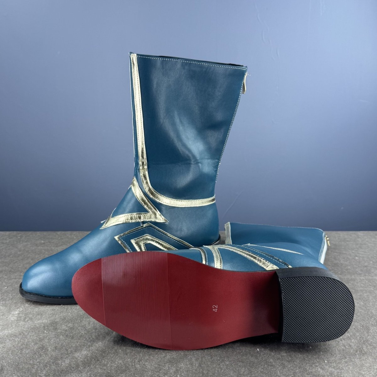 画像2: 崩壊スターレイル HonkaiStarRail アナイクス-Anaxa コスプレ靴 赤い靴底版 コスプレブーツ コスチューム cosplay (2)