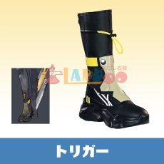 画像1: ゼンレスゾーンゼロ ゼンゼロ ZZZ トリガー-Trigger コスプレ靴/コスプレブーツ cosplay (1)