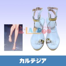 画像1: 鳴潮 メイチョウ Wuthering Waves カルテジア-Cartethyia コスプレ靴/コスプレブーツ cosplay (1)
