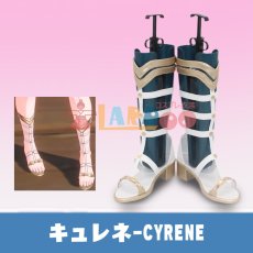 画像1: 崩壊スターレイル HonkaiStarRail キュレネ-Cyrene コスプレ靴/コスプレブーツ cosplay (1)