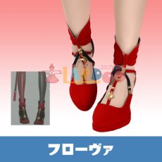 画像1: 鳴潮 メイチョウ Wuthering Waves フローヴァ-Phrolova コスプレ靴/コスプレブーツ cosplay (1)