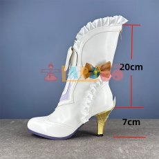 画像6: 原神 Genshin げんしん 魔女会・コードN ニコ・リヤン Nicole Reeyn コスプレ靴/コスプレブーツ cosplay (6)