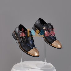 画像4: 原神 Genshin げんしん ヌヴィレット-「メリュジーヌの贈り物」 コスプレ靴/コスプレブーツ cosplay (4)