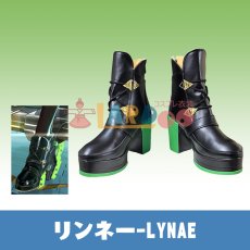画像1: 鳴潮 メイチョウ Wuthering Waves リンネー-Lynae コスプレ靴/コスプレブーツ cosplay (1)
