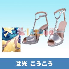 画像1: 崩壊スターレイル HonkaiStarRail 爻光-こうこう コスプレ靴 コスプレブーツ コスチューム cosplay (1)