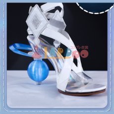 画像4: 原神 Genshin 「少女」コロンビーナ-Columbina 豪華版コスプレ靴 発光可能 コスプレブーツ cosplay (4)