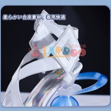 画像5: 原神 Genshin 「少女」コロンビーナ-Columbina 豪華版コスプレ靴 発光可能 コスプレブーツ cosplay (5)