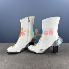 画像2: 鳴潮 メイチョウ Wuthering Waves エイメス-Aemeath ヒール7cm コスプレ靴/コスプレブーツ cosplay (2)