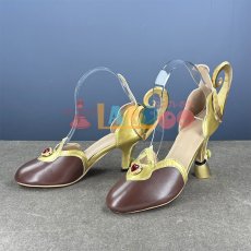 画像2: 原神 Genshin 魔女会・コードA アリス-Alice ヒール10cm コスプレ靴 コスプレブーツ cosplay (2)