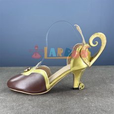 画像4: 原神 Genshin 魔女会・コードA アリス-Alice ヒール10cm コスプレ靴 コスプレブーツ cosplay (4)