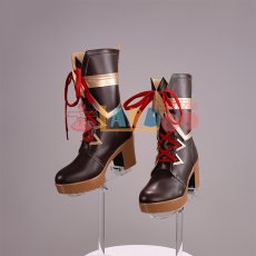 画像2: 原神 Genshin リンネア-Linnea コスプレ靴 コスプレブーツ cosplay (2)