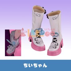 画像1: NTE Neverness to Everness ちいちゃん コスプレ靴/コスプレブーツ cosplay (1)