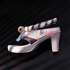 画像3: ゼンレスゾーンゼロ ゼンゼロ セシリア コスプレ靴/コスプレブーツ (3)