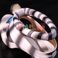 画像4: ゼンレスゾーンゼロ ゼンゼロ セシリア コスプレ靴/コスプレブーツ (4)