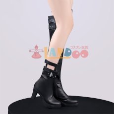 画像4: 崩壊スターレイル HonkaiStarRail 朽葉-くちば 「超常現象管理局」治安官 コスプレ靴/コスプレブーツ (4)