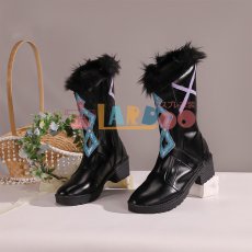 画像3: 原神 Genshin 蛍-「冬の夜を狩る者」 コスプレ靴 コスプレブーツ cosplay (3)