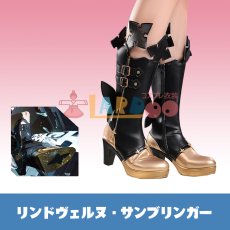 画像1: ゼンレスゾーンゼロ ゼンゼロ ZZZ  リンドヴェルヌ・サンブリンガー コスプレ靴/コスプレブーツ cosplay (1)