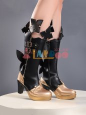 画像4: ゼンレスゾーンゼロ ゼンゼロ ZZZ  リンドヴェルヌ・サンブリンガー コスプレ靴/コスプレブーツ cosplay (4)