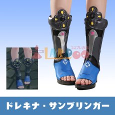 画像1: ゼンレスゾーンゼロ ゼンゼロ ZZZ  ドレキナ・サンブリンガー コスプレ靴/コスプレブーツ cosplay (1)
