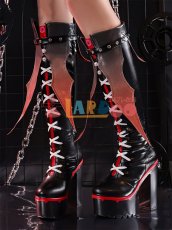 画像3: ゼンレスゾーンゼロ ゼンゼロ ZZZ  クラレッタ·フリンツ Claret Flint コスプレ靴/コスプレブーツ cosplay (3)