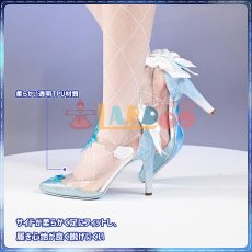 画像5: 原神 Genshin 氷神 アナスターシャ コスプレ靴 改良版 コスプレブーツ cosplay (5)