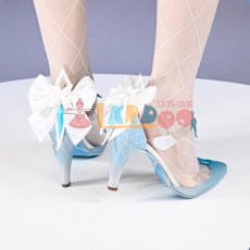 画像7: 原神 Genshin 氷神 アナスターシャ コスプレ靴 改良版 コスプレブーツ cosplay (7)