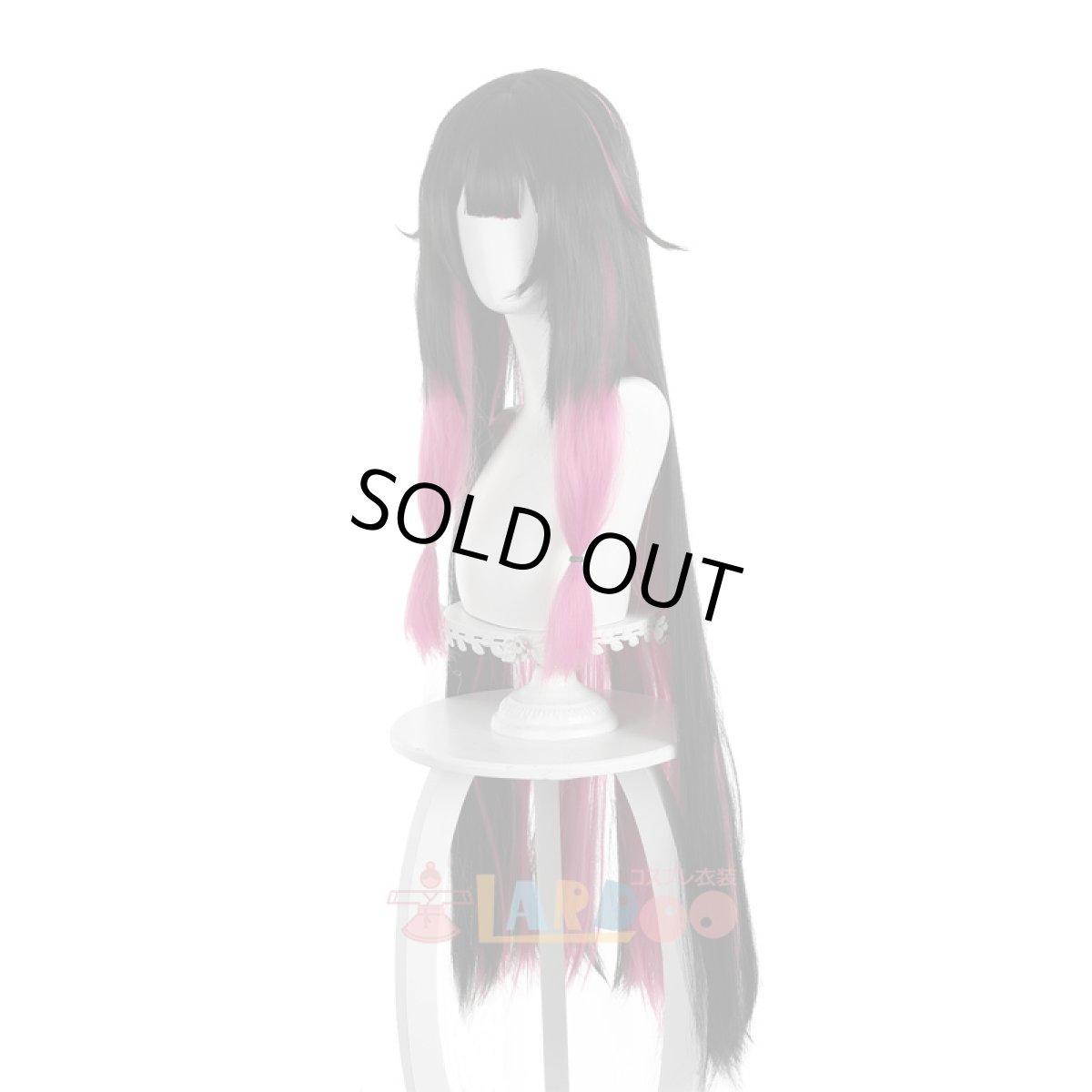 画像3: 原神 Genshin  ファトゥス 「少女」コロンビーナ-Columbina コスプレウィッグ ネット付き 耐熱 cosplay (3)