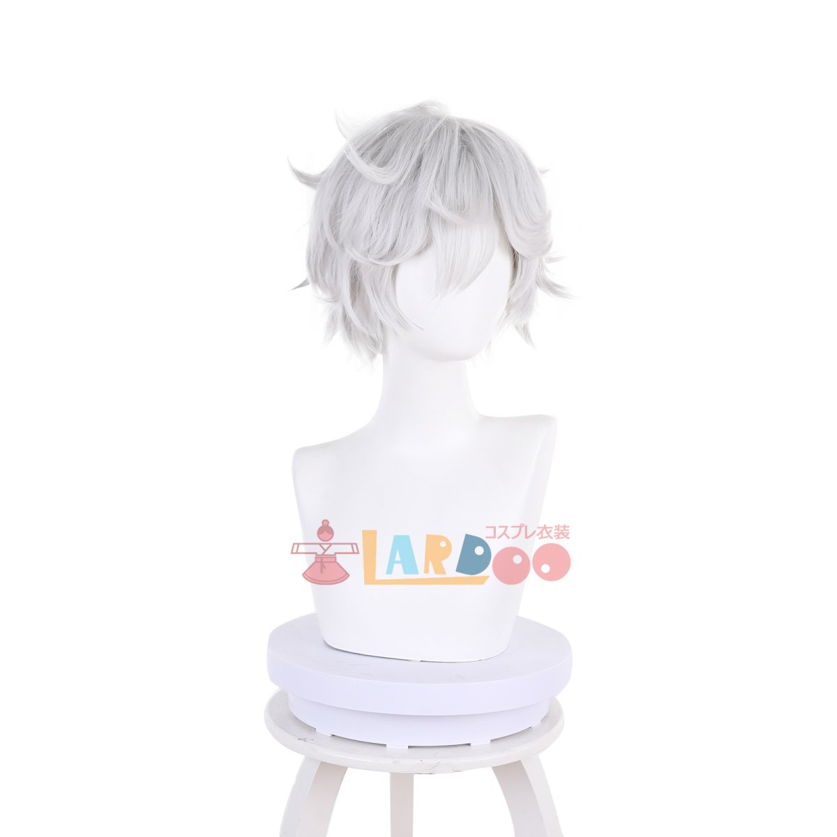 画像5: 地獄楽 画眉丸 コスプレウィッグ ネット付き 耐熱 cosplay (5)