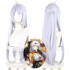 画像1: ゼンレスゾーンゼロ ZenlessZoneZero 「雲嶽山」儀玄-イーシェン コスプレウィッグ 未セット ネット付き 耐熱 cosplay (1)