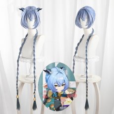 画像1: ゼンレスゾーンゼロ ゼンゼロ リュシア-Lucia コスプレウィッグ 未セット ネット付き 耐熱 cosplay (1)