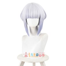 画像2: ロックは淑女の嗜みでして 白矢 環-しらや たまき シロ コスプレウィッグ ネット付き 耐熱 cosplay (2)