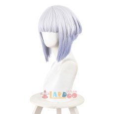 画像4: ロックは淑女の嗜みでして 白矢 環-しらや たまき シロ コスプレウィッグ ネット付き 耐熱 cosplay (4)