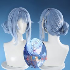 画像1: 原神 Genshin スネージナヤ Odette オデット コスプレウィッグ ネット付き 未セット未カット 耐熱 cosplay (1)
