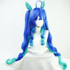 画像3: ウマ娘 プリティーダービー ツインターボ コスプレウィッグ 耳付き ネット付き 耐熱 cosplay (3)