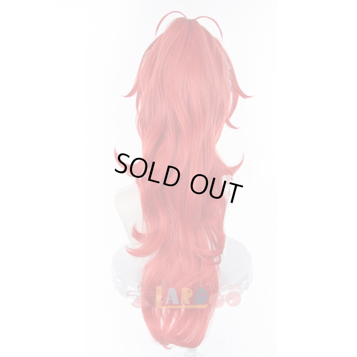 画像5: 原神 Genshin げんしん ディルック・ラグヴィンド ポニーテール コスプレウィッグ ネット付き 耐熱 cosplay (5)