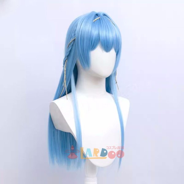 勝利の女神：NIKKE ヘルム-Helen コスプレウィッグ ネット付き 耐熱