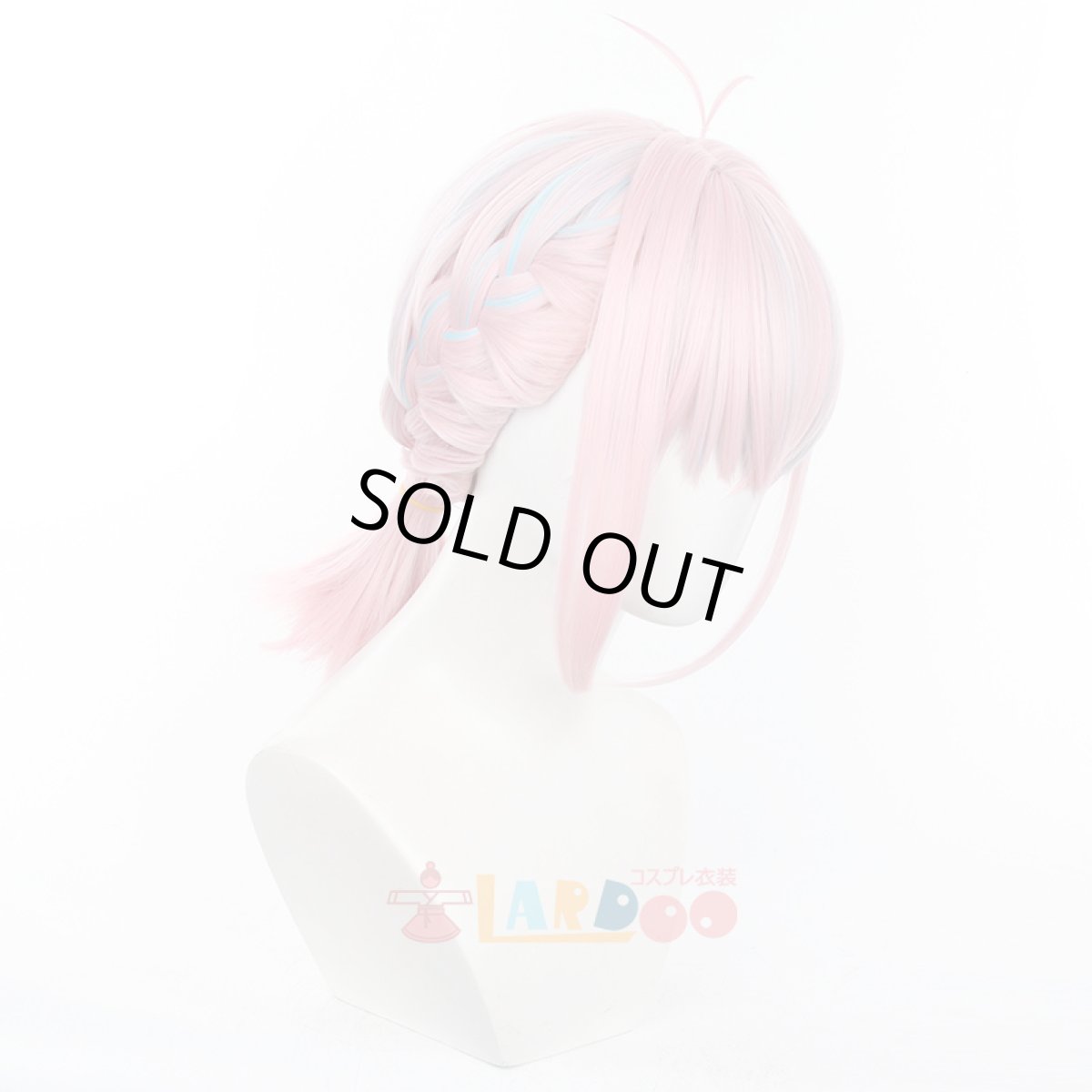 画像4: フラガリアメモリーズ風 ルタールステラ コスプレウィッグ ネット付き 耐熱 cosplay (4)