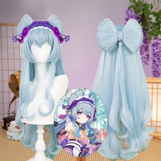 原神 Genshin げんしん リネット-Lynette コスプレウィッグ ネット付き