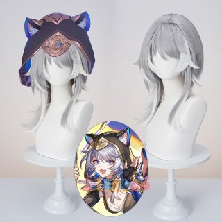 崩壊スターレイル HonkaiStarRail 爻光-こうこう コスプレウィッグ 未