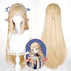 画像1: 鳴潮 メイチョウ Wuthering Waves カルテジア-Cartethyia コスプレウィッグ ネット付き 耐熱 cosplay (1)