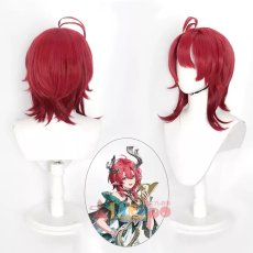 画像1: 鳴潮 メイチョウ Wuthering Waves シャコンヌ-Ciaccona コスプレウィッグ ネット付き 耐熱 cosplay (1)
