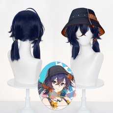 画像1: ゼンレスゾーンゼロ ZenlessZoneZero リン-Belle 「夏色ブルースカイ」 コスプレウィッグ 未セット ネット付き 耐熱 cosplay (1)